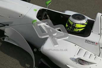 © Octane Photographic Ltd. 2012. Donington Park - General Test Day. Thursday 16th August 2012. Formula Renault BARC. James Fletcher - MGR Motorsport. Digital Ref : 0458cb1d0219