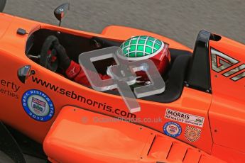 © Octane Photographic Ltd. 2012. Donington Park - General Test Day. Thursday 16th August 2012. Formula Renault BARC. Seb Morris - Fortec MotorsportsDigital Ref : 0458cb1d0277