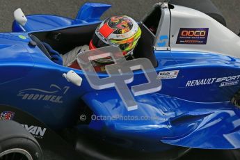 © Octane Photographic Ltd. 2012. Donington Park - General Test Day. Thursday 16th August 2012. Formula Renault BARC. Macaulay Walsh - Scorpio Motorsport. Digital Ref : 0458cb1d0280