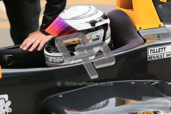 © Octane Photographic Ltd. 2012. Donington Park - General Test Day. Thursday 16th August 2012. Formula Renault BARC. Laura Tillett - Fortec Motorsports. Digital Ref : 0458cb1d0782