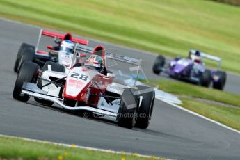 © Octane Photographic Ltd. 2012. Donington Park - General Test Day. Thursday 16th August 2012. Formula Renault BARC. Kieran Vernon - Hillspeed. Digital Ref : 0458ce1d0125