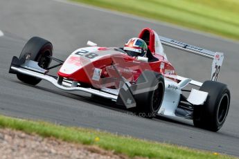 © Octane Photographic Ltd. 2012. Donington Park - General Test Day. Thursday 16th August 2012. Formula Renault BARC. Kieran Vernon - Hillspeed. Digital Ref : 0458ce1d0129