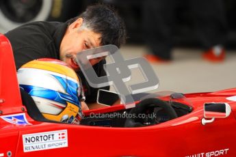 © Octane Photographic Ltd. 2012. Donington Park - General Test Day. Thursday 16th August 2012. Formula Renault BARC. Jacob Nortoft - Hillspeed. Digital Ref : 0458lw7d0087