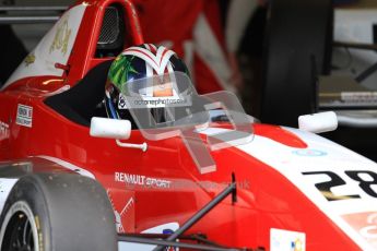 © Octane Photographic Ltd. 2012. Donington Park - General Test Day. Thursday 16th August 2012. Formula Renault BARC. Kieran Vernon - Hillspeed. Digital Ref : 0458lw7d0143
