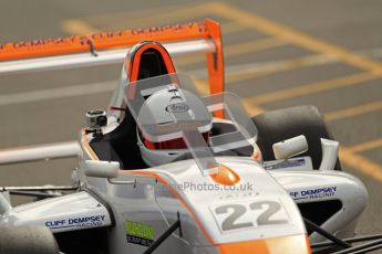 © Octane Photographic Ltd. 2012. Donington Park - General Test Day. Thursday 16th August 2012. Formula Renault BARC. Falco Wauer - Cliff Dempsey Motorsport. igital Ref : 0458lw7d0145