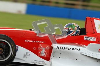 © Octane Photographic Ltd. 2012. Donington Park - General Test Day. Thursday 16th August 2012. Formula Renault BARC. Kieran Vernon - Hillspeed. Digital Ref : 0458lw7d0238