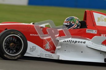 © Octane Photographic Ltd. 2012. Donington Park - General Test Day. Thursday 16th August 2012. Formula Renault BARC. Kieran Vernon - Hillspeed. Digital Ref : 0458lw7d0322