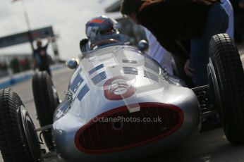 © Octane Photographic Ltd. 2012. Donington Park - General Test Day. Thursday 16th August 2012. 1939 Mercedes W163, Historic F1. Digital Ref : 0458cb1d0334