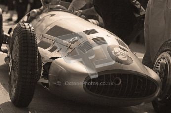 © Octane Photographic Ltd. 2012. Donington Park - General Test Day. Thursday 16th August 2012. 1939 Mercedes W163., Historic F1 Digital Ref : 0458cb1d0349