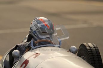 © Octane Photographic Ltd. 2012. Donington Park - General Test Day. Thursday 16th August 2012. 1939 Mercedes W163, Historic F1. Digital Ref : 0458lw7d0103