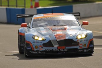 © Octane Photographic Ltd. 2012. Donington Park - General Test Day. Thursday 16th August 2012. FIA WEC. Aston Martin Vantage GTE. Digital Ref : 0458lw7d0105