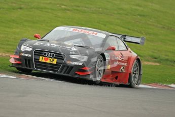 © Octane Photographic Ltd. 2012. DTM – Brands Hatch - Friday Afternoon Practice. Edoardo Mortara - Playboy Audi A5 DTM - Audi Sport Team Rosberg. Digital Ref :