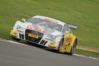 © Octane Photographic Ltd. 2012. DTM – Brands Hatch - Friday Afternoon Practice. Timo Scheider - Audi A5 DTM - Audi Sport Team Abt Sportsline. Digital Ref :