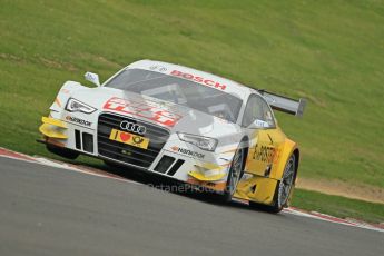 © Octane Photographic Ltd. 2012. DTM – Brands Hatch  - Friday Afternoon Practice. Timo Scheider - Audi A5 DTM - Audi Sport Team Abt Sportsline. Digital Ref :