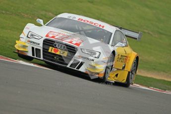 © Octane Photographic Ltd. 2012. DTM – Brands Hatch  - Friday Afternoon Practice. Timo Scheider - Audi A5 DTM - Audi Sport Team Abt Sportsline. Digital Ref :