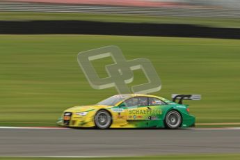 © Octane Photographic Ltd. 2012. DTM – Brands Hatch - Friday Afternoon Practice. Mike Rockenfeller - Audi A5 DTM - Audi Sport Team Phoenix. Digital Ref :