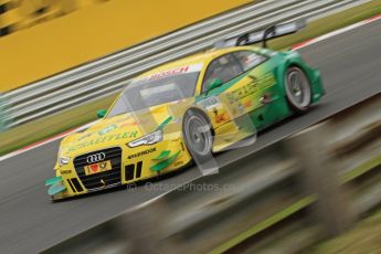 © Octane Photographic Ltd. 2012. DTM – Brands Hatch - Friday Afternoon Practice. Mike Rockenfeller - Audi A5 DTM - Audi Sport Team Phoenix. Digital Ref :
