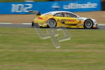 © Octane Photographic Ltd. 2012. DTM – Brands Hatch  - Friday Afternoon Practice. Timo Scheider - Audi A5 DTM - Audi Sport Team Abt Sportsline. Digital Ref :