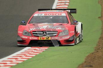 © Octane Photographic Ltd. 2012. DTM – Brands Hatch  - Friday Practice 1. Susie Wolff - TV Spielfilm Mercedes AMG C-Coupe. Digital Ref : 0340cb1d7134