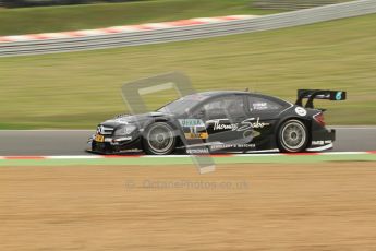 © Octane Photographic Ltd. 2012. DTM – Brands Hatch  - Friday Practice 1. Gary Paffett - Mercedes AMG C-Coupe - Thomas Sabo Mercedes AMG. Digital Ref : 0340cb7d2929