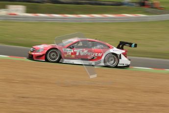 © Octane Photographic Ltd. 2012. DTM – Brands Hatch  - Friday Practice 1. Susie Wolff - TV Spielfilm Mercedes AMG C-Coupe. Digital Ref : 0340lw7d9728