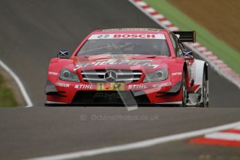 © Octane Photographic Ltd. 2012. DTM – Brands Hatch  - Friday Practice 1. Susie Wolff - TV Spielfilm Mercedes AMG C-Coupe. Digital Ref : 0340lw7d9715