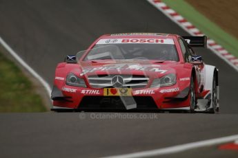 © Octane Photographic Ltd. 2012. DTM – Brands Hatch  - Friday Practice 1. Susie Wolff - TV Spielfilm Mercedes AMG C-Coupe. Digital Ref : 0340lw7d9727