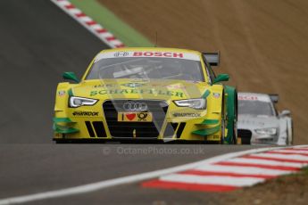 © Octane Photographic Ltd. 2012. DTM – Brands Hatch - Friday Practice 1. Mike Rockenfeller - Audi A5 DTM - Audi Sport Team Phoenix. Digital Ref :