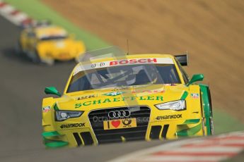 © Octane Photographic Ltd. 2012. DTM – Brands Hatch - Saturday 19th May 2012. Mike Rockenfeller - Audi A5 DTM - Audi Sport Team Phoenix. Digital Ref :