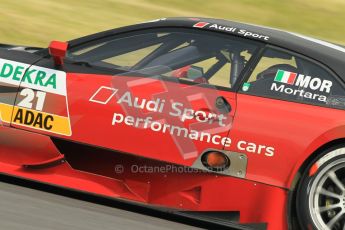 © Octane Photographic Ltd. 2012. DTM – Brands Hatch - Saturday 19th May 2012. Edoardo Mortara - Playboy Audi A5 DTM - Audi Sport Team Rosberg. Digital Ref :