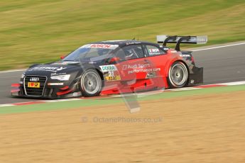 © Octane Photographic Ltd. 2012. DTM – Brands Hatch - Saturday 19th May 2012. Edoardo Mortara - Playboy Audi A5 DTM - Audi Sport Team Rosberg. Digital Ref :