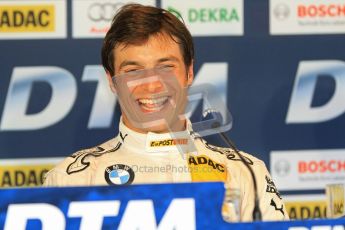 © Octane Photographic Ltd. 2012. DTM – Brands Hatch  - Saturday Press Conference. Bruno Spengler - BMW M3 DTM - BMW Team Schnitzer. Digital Ref :