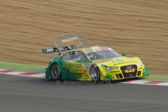 © Octane Photographic Ltd. 2012. DTM – Brands Hatch - Saturday 19th May 2012. Mike Rockenfeller - Audi A5 DTM - Audi Sport Team Phoenix. Digital Ref :