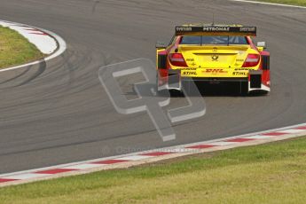 © Octane Photographic Ltd. 2012. DTM – Brands Hatch  - Saturday 19th May 2012. David Coulthard - Mercedes AMG C-Coupe - DHL Paket Mercedes AMG. Digital Ref :