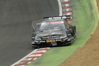 © Octane Photographic Ltd. 2012. DTM – Brands Hatch  - Race. Sunday 20th May 2012. Gary Paffett - Mercedes AMG C-Coupe - Thomas Sabo Mercedes AMG. Digital Ref :