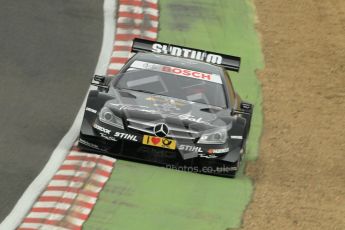 © Octane Photographic Ltd. 2012. DTM – Brands Hatch  - Race. Sunday 20th May 2012. Gary Paffett - Mercedes AMG C-Coupe - Thomas Sabo Mercedes AMG. Digital Ref :