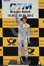 © Octane Photographic Ltd. 2012. DTM – Brands Hatch - Race. Sunday 20th May 2012. Gary Paffett - Mercedes AMG C-Coupe - Thomas Sabo Mercedes AMG. Digital Ref :