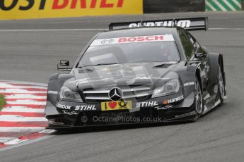 © Octane Photographic Ltd. 2012. DTM – Brands Hatch  - Race. Sunday 20th May 2012. Gary Paffett - Mercedes AMG C-Coupe - Thomas Sabo Mercedes AMG. Digital Ref :