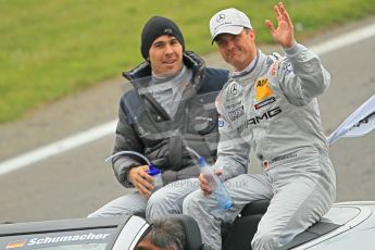 © Octane Photographic Ltd. 2012. DTM – Brands Hatch - DTM Drivers' presentation. Sunday 20th May 2012. Digital Ref : 0348cb1d9462