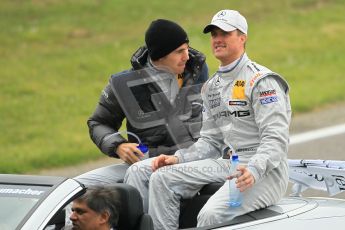 © Octane Photographic Ltd. 2012. DTM – Brands Hatch - DTM Drivers' presentation. Sunday 20th May 2012. Digital Ref : 0348cb1d9463