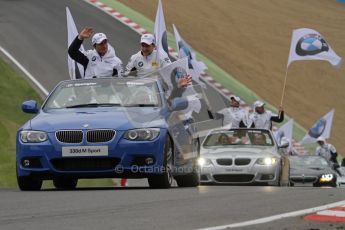 © Octane Photographic Ltd. 2012. DTM – Brands Hatch - Drivers Parade. Sunday 20th May 2012. Digital Ref : 0348lw7d5723