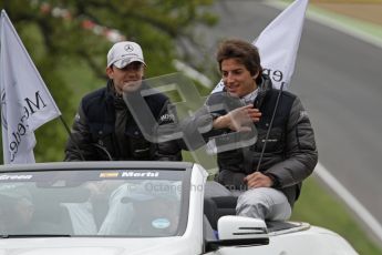 © Octane Photographic Ltd. 2012. DTM – Brands Hatch - Drivers Parade. Sunday 20th May 2012. Digital Ref : 0348lw7d5781