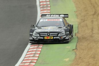 © Octane Photographic Ltd. 2012. DTM – Brands Hatch - DTM Warm up session. Sunday 20th May 2012. Gary Paffett - Mercedes AMG C-Coupe - Thomas Sabo Mercedes AMG. Digital Ref :
