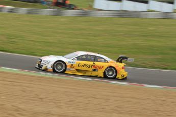 © Octane Photographic Ltd. 2012. DTM – Brands Hatch - DTM Warm up session. Sunday 20th May 2012. Timo Scheider - Audi A5 DTM - Audi Sport Team Abt Sportsline. Digital Ref :
