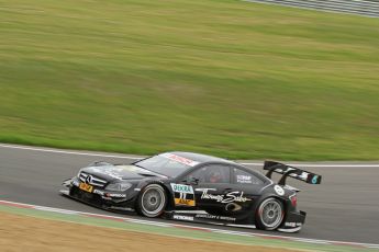 © Octane Photographic Ltd. 2012. DTM – Brands Hatch - DTM Warm up session. Sunday 20th May 2012. Gary Paffett - Mercedes AMG C-Coupe - Thomas Sabo Mercedes AMG. Digital Ref :