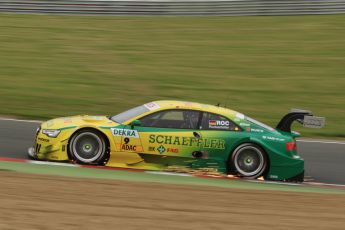 © Octane Photographic Ltd. 2012. DTM – Brands Hatch - DTM Warm up session. Sunday 20th May 2012. Mike Rockenfeller - Audi A5 DTM - Audi Sport Team Phoenix. Digital Ref :