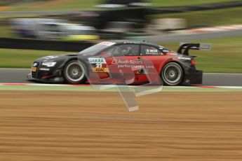 © Octane Photographic Ltd. 2012. DTM – Brands Hatch - DTM Warm up session. Sunday 20th May 2012. Edoardo Mortara - Playboy Audi A5 DTM - Audi Sport Team Rosberg. Digital Ref :