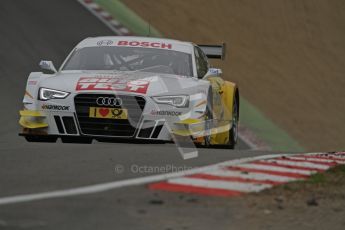© Octane Photographic Ltd. 2012. DTM – Brands Hatch - DTM Warm up session. Sunday 20th May 2012. Timo Scheider - Audi A5 DTM - Audi Sport Team Abt Sportsline. Digital Ref : 0347lw7d4959