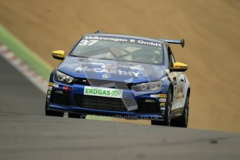 © Octane Photographic Ltd. 2012. DTM – Brands Hatch  - Volkswagen Scirocco R-Cup Qulaifying. Digital Ref :