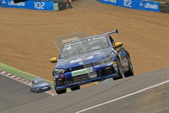 © Octane Photographic Ltd. 2012. DTM – Brands Hatch  - Volkswagen Scirocco R-Cup Qulaifying. Digital Ref :